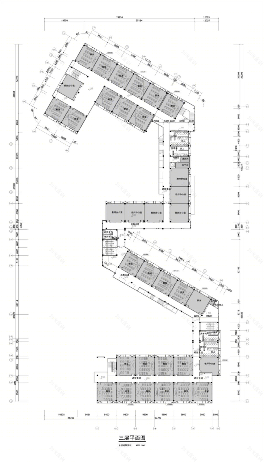 长江艺术工程职业学院3#教学实训楼丨中国荆州丨湖北建艺风工程设计有限公司-75