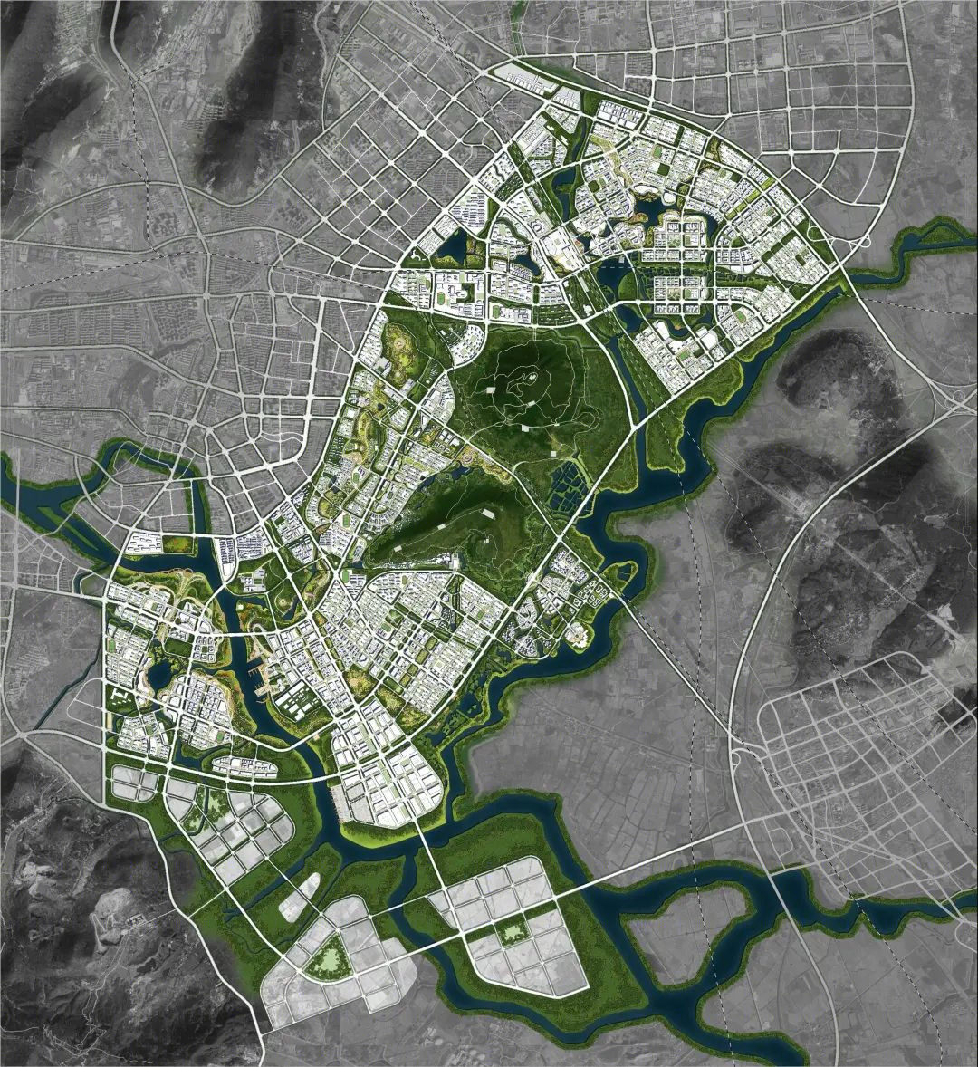 巢湖市旗山新区总体发展规划及城市设计丨中国安徽丨中国中建设计研究院有限公司-46