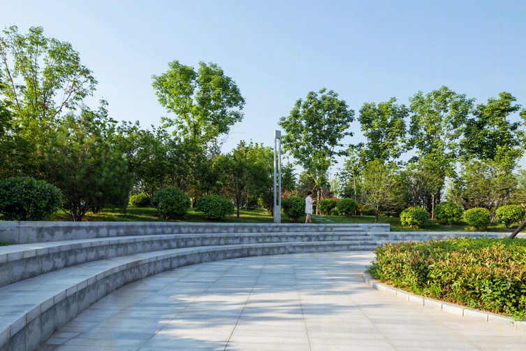 西安航天城文化生态园——现代景观设计与古文化的完美融合-14