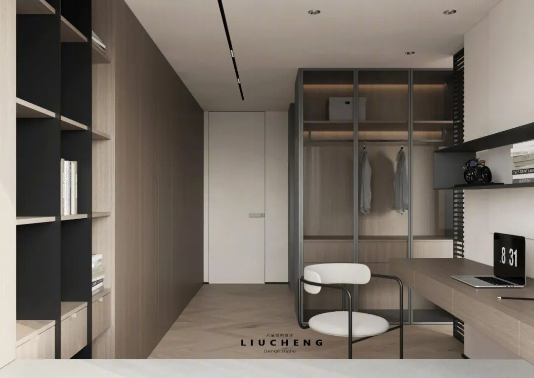 融创壹号院简约温馨婚房设计丨LIU CHENG DESIGN-21