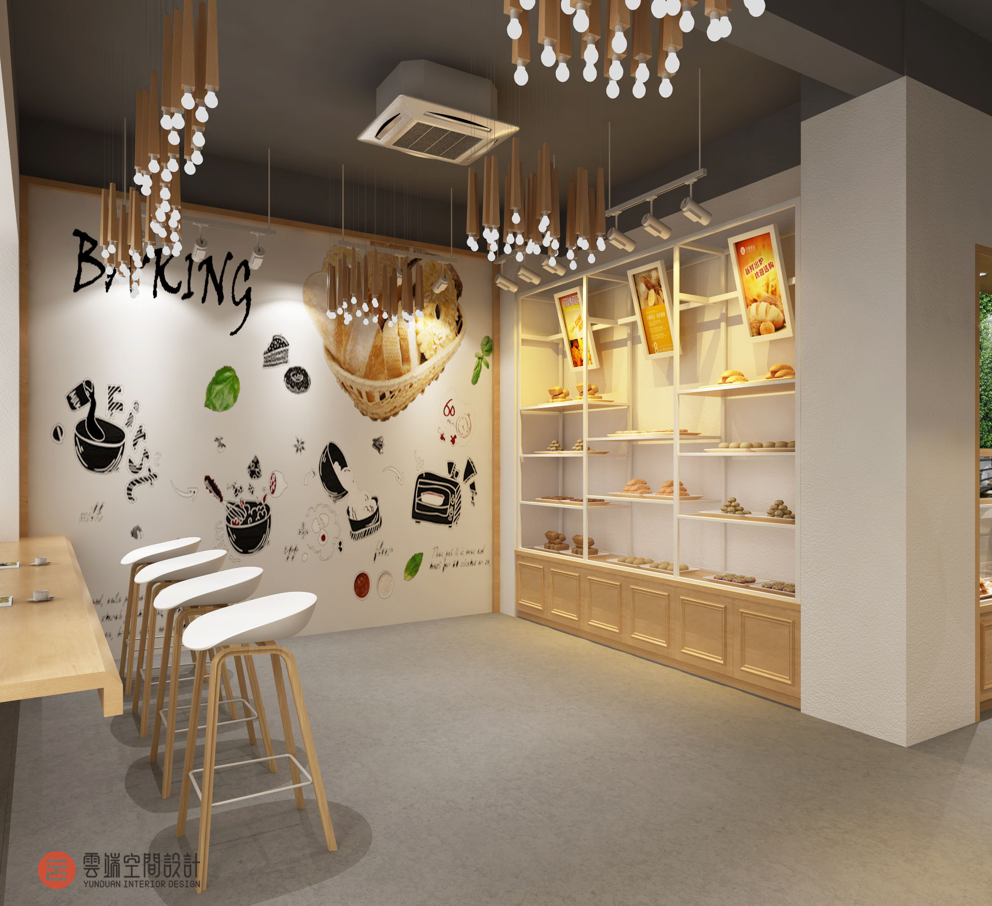 创意无限，打造个性面包店空间-2
