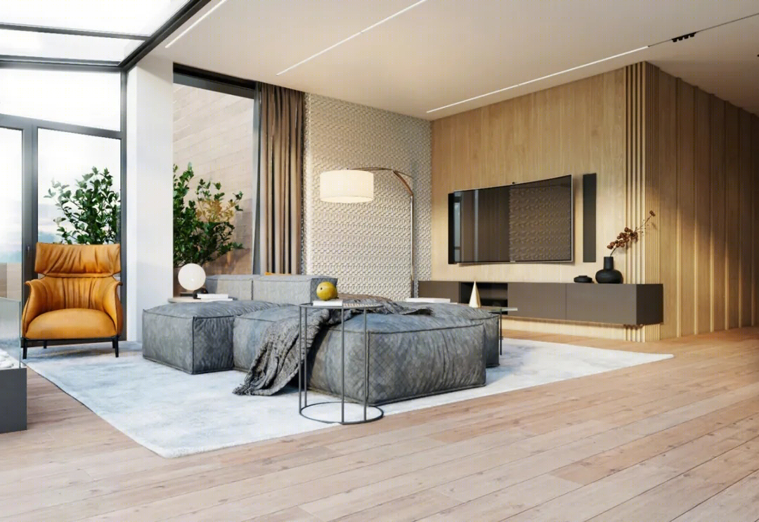 俄罗斯 Need Design 原木风格公寓设计-2