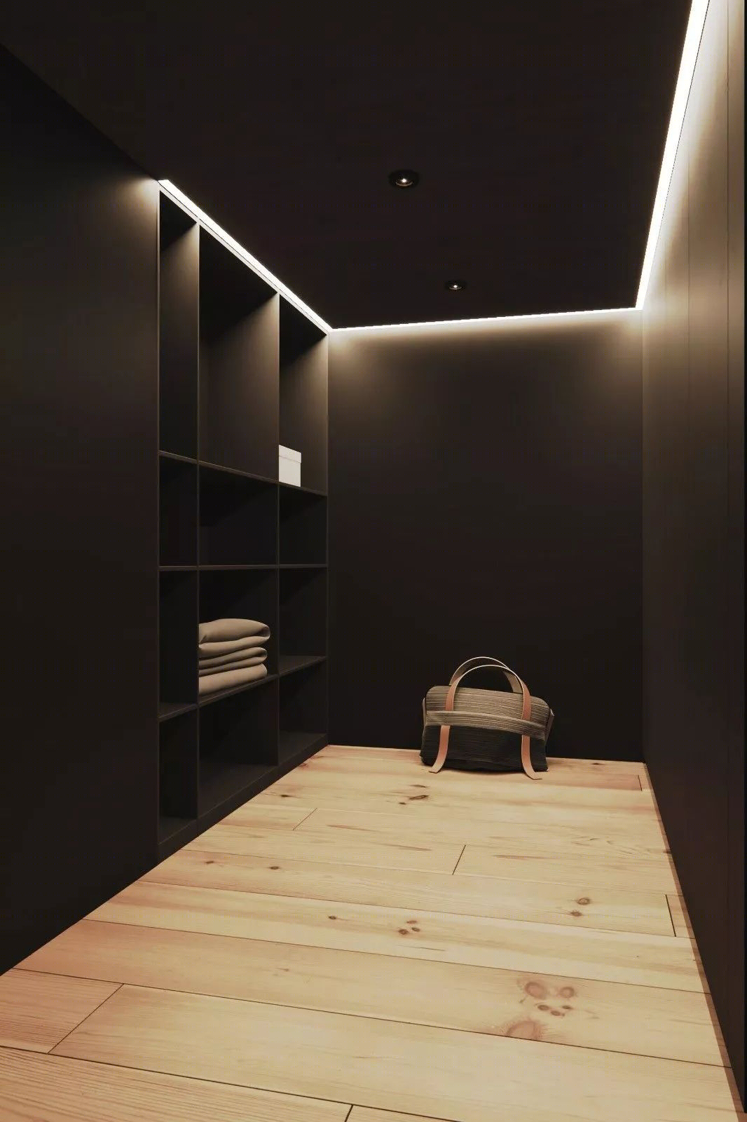 基辅高级黑 LOFT,功能主义与空间完美结合-16