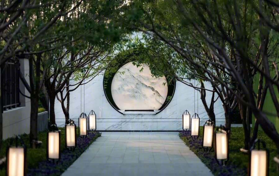 沈阳龙湖舜山府示范区景观 | 现代与传统的美妙融合-18