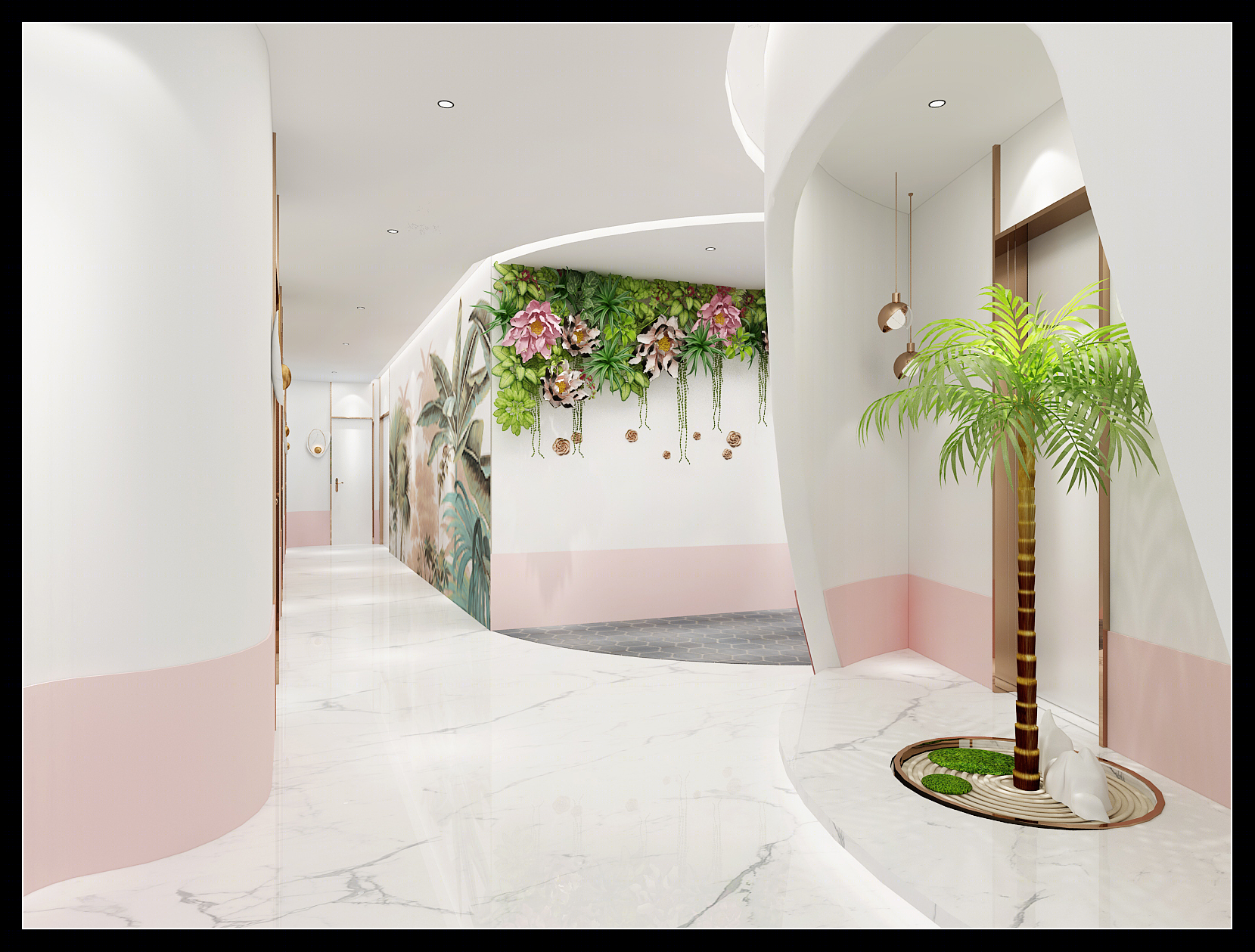 邓州棕榈泉 SPA 会所 | 热带风情融入养生空间-4