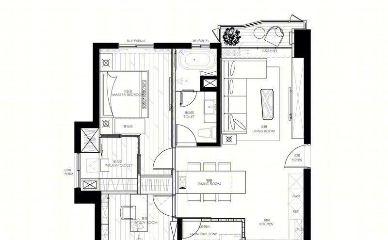 桃園 W House——亲子共享的设计空间-21