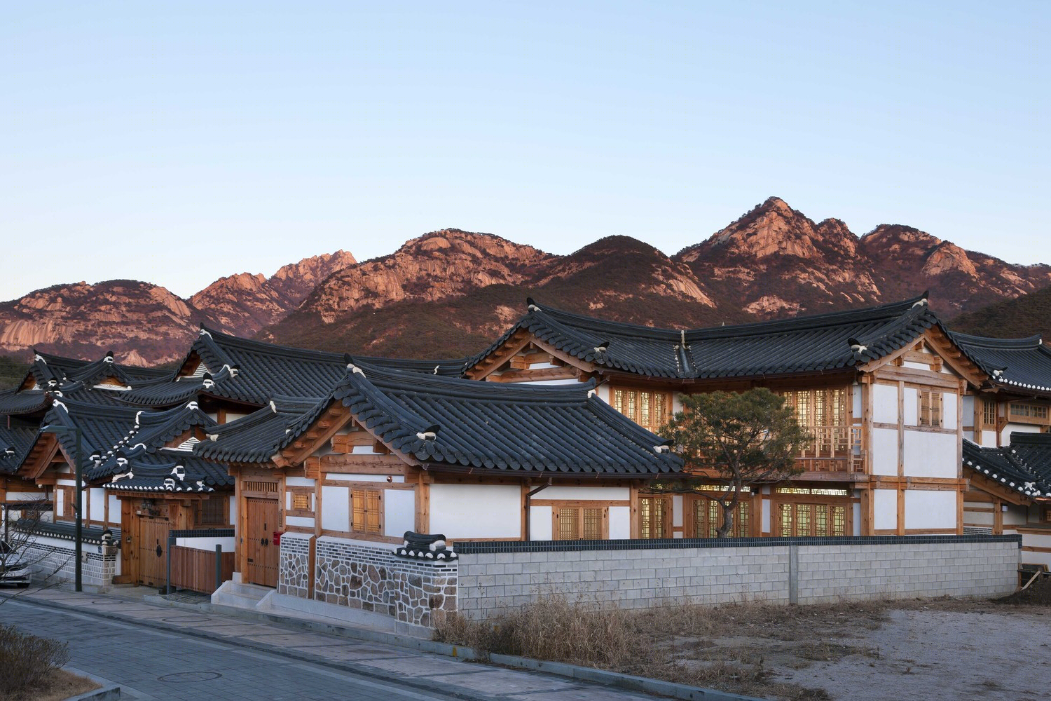 现代韩屋的传统文化复兴（Korea Hanok landscape）-11