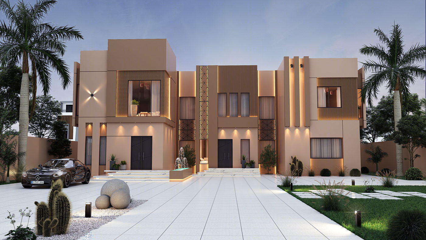 Anastasiya Gushchina丨别墅建筑丨DOUBLE STORY VILLA 600 M²-0
