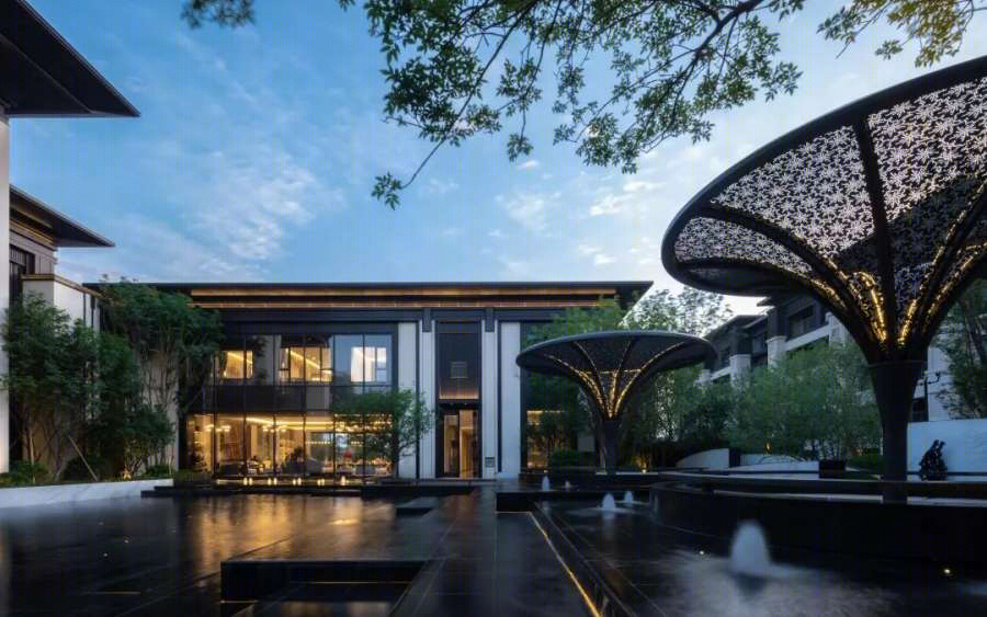 沈阳龙湖舜山府示范区景观 | 现代与传统的美妙融合-19