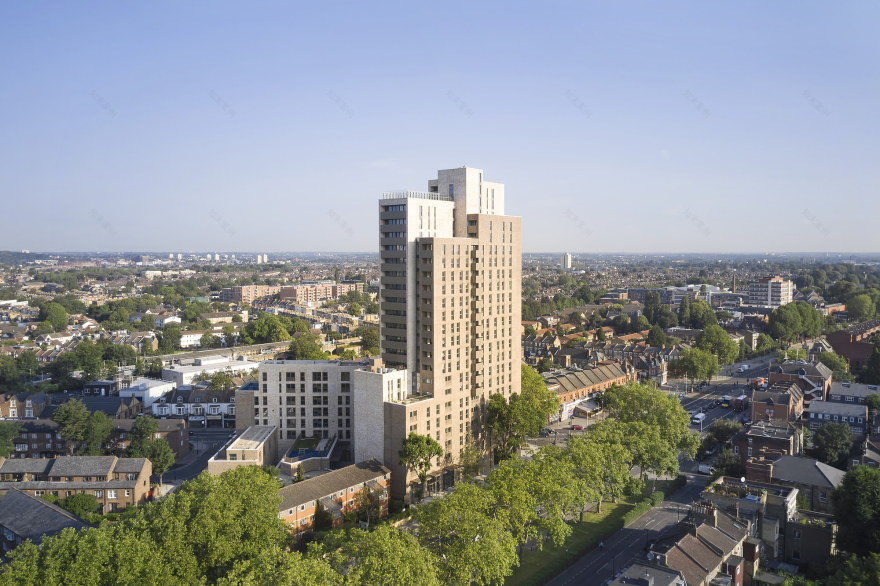 Tottenham 的七姐妹公寓建筑·Ape· House丨英国伦敦丨John McAslan + Partners-18