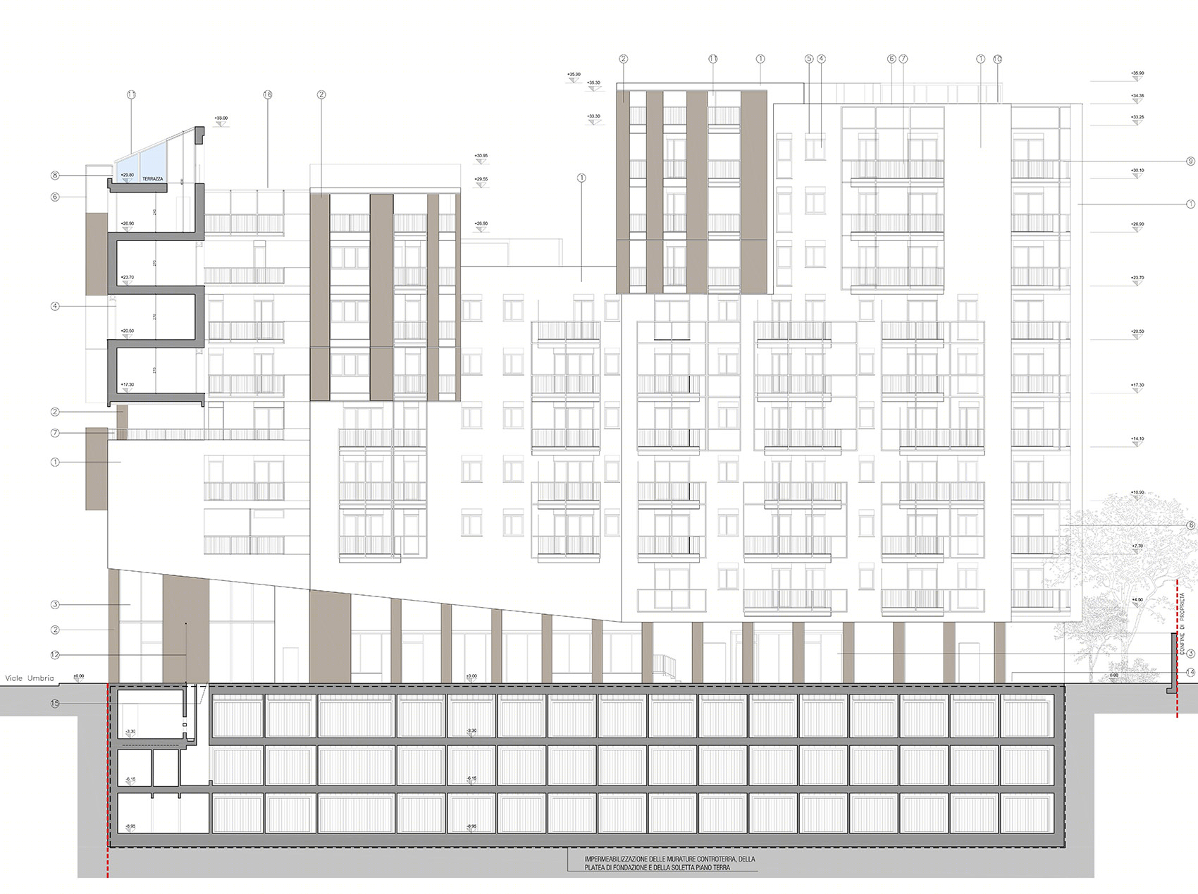 米兰 Selene 公寓楼丨意大利米兰丨Degli Esposti Architetti-47