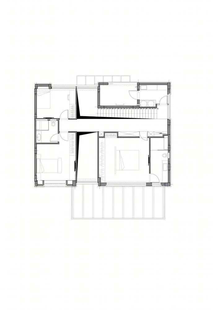 特拉维夫 320㎡高级黑白灰美宅丨以色列特拉维夫丨Sharon Weiser Architecture-37