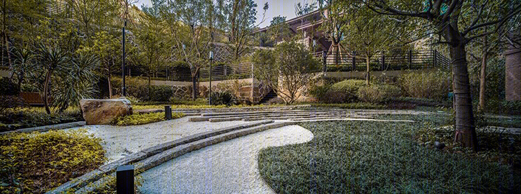 福州金辉十六山房新中式示范区景观设计-13