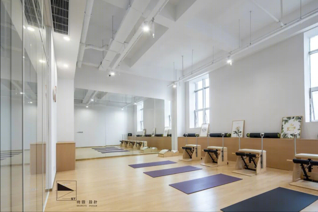 尚图空间设计 | CE 普拉提青岛店,运动与空间完美融合-44