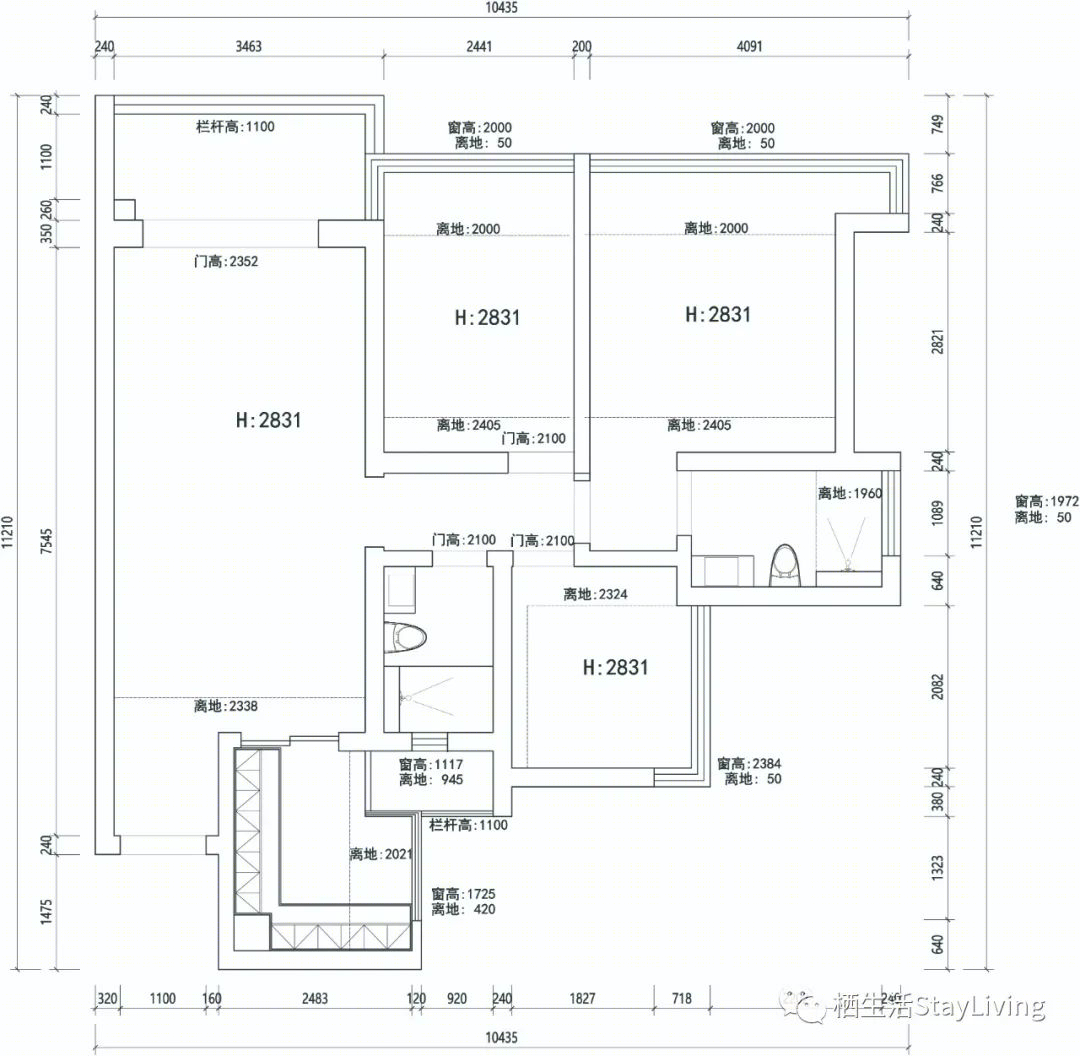 深圳龙岗法式轻奢三房丨中国深圳丨Echo-19