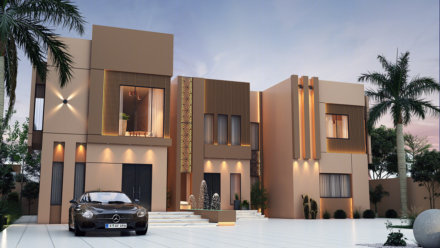 Anastasiya Gushchina丨别墅建筑丨DOUBLE STORY VILLA 600 M²-2