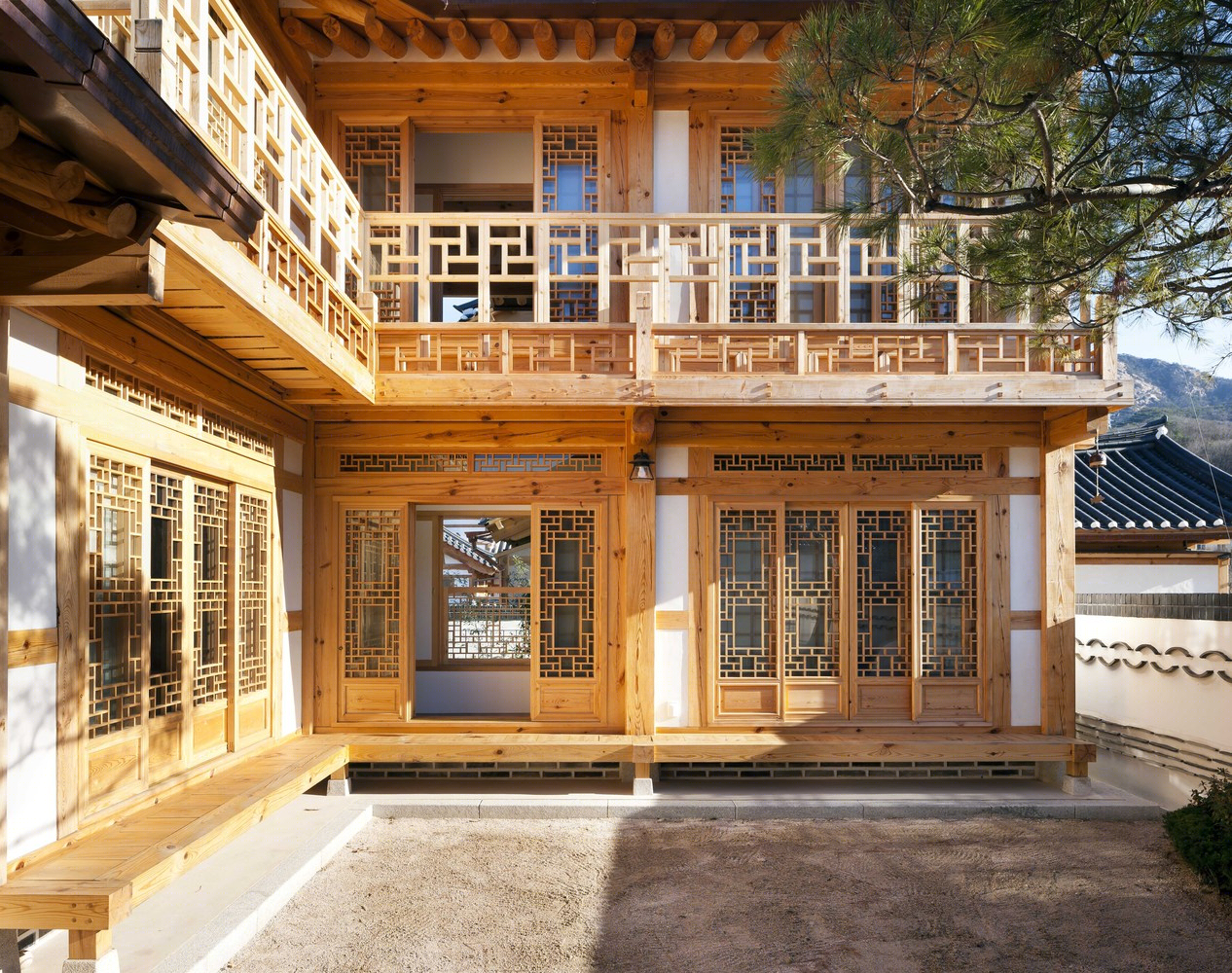 现代韩屋的传统文化复兴（Korea Hanok landscape）-13