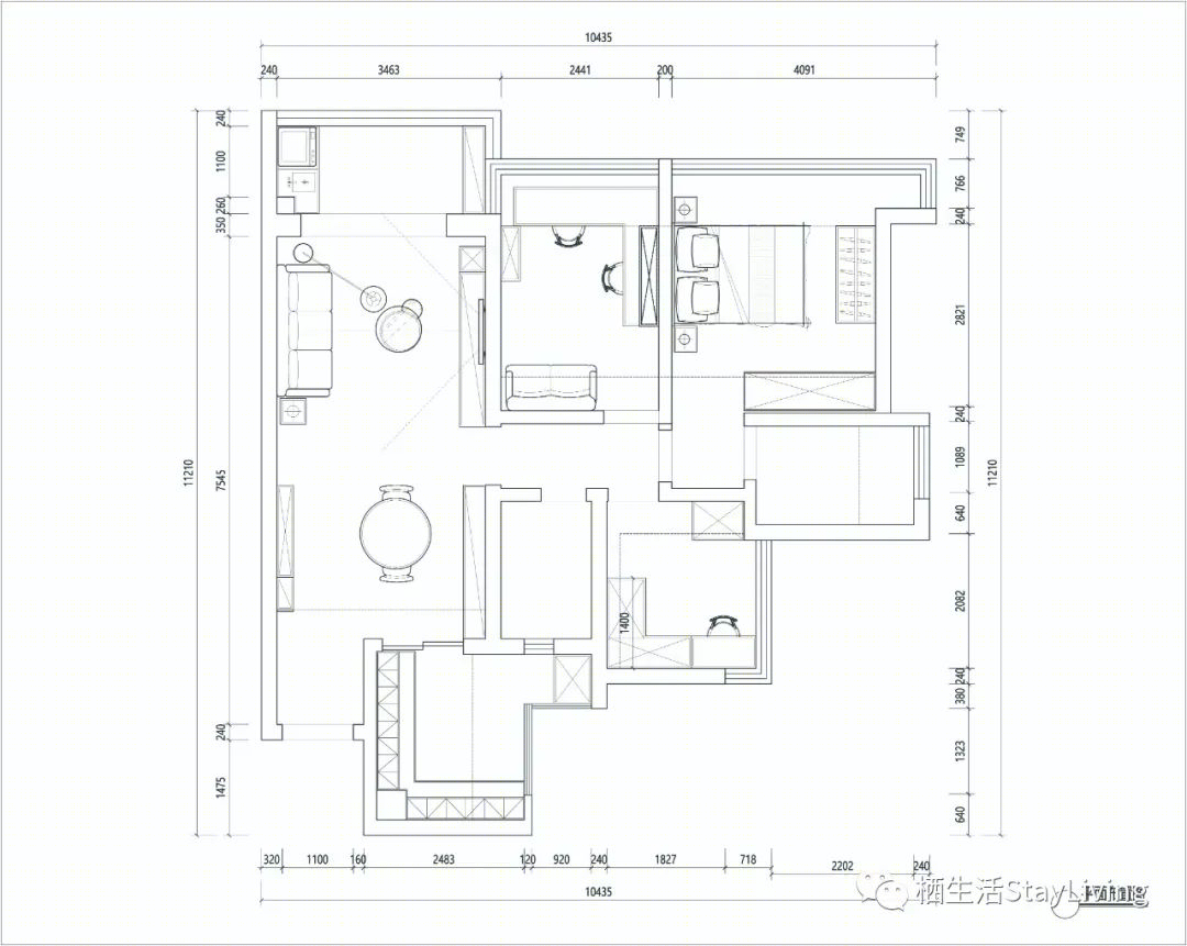 深圳龙岗法式轻奢三房丨中国深圳丨Echo-21