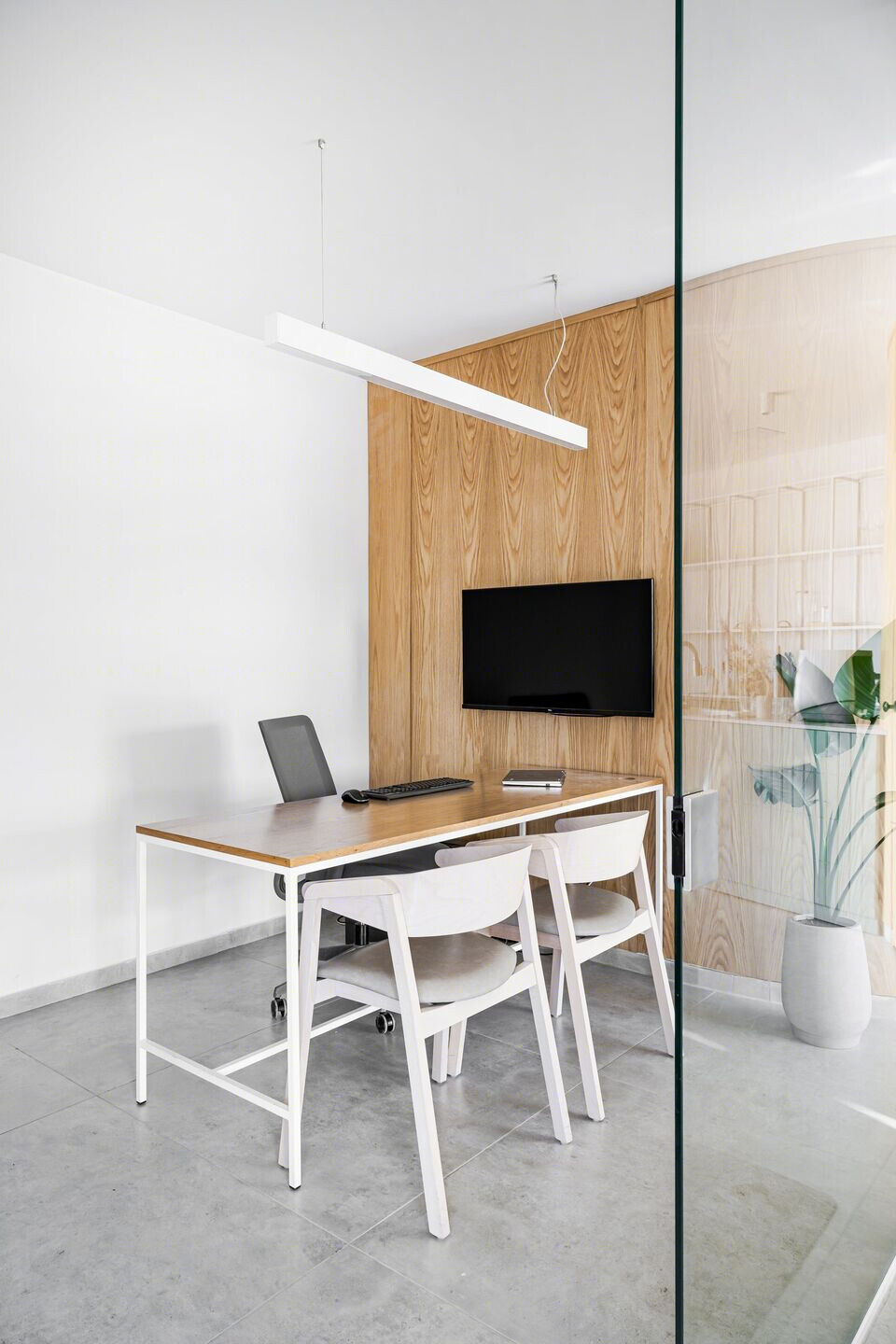 More yam office · 古典与现代交融的海畔工作室丨以色列特拉维夫丨ON STUDIO Wishbone Studio-32