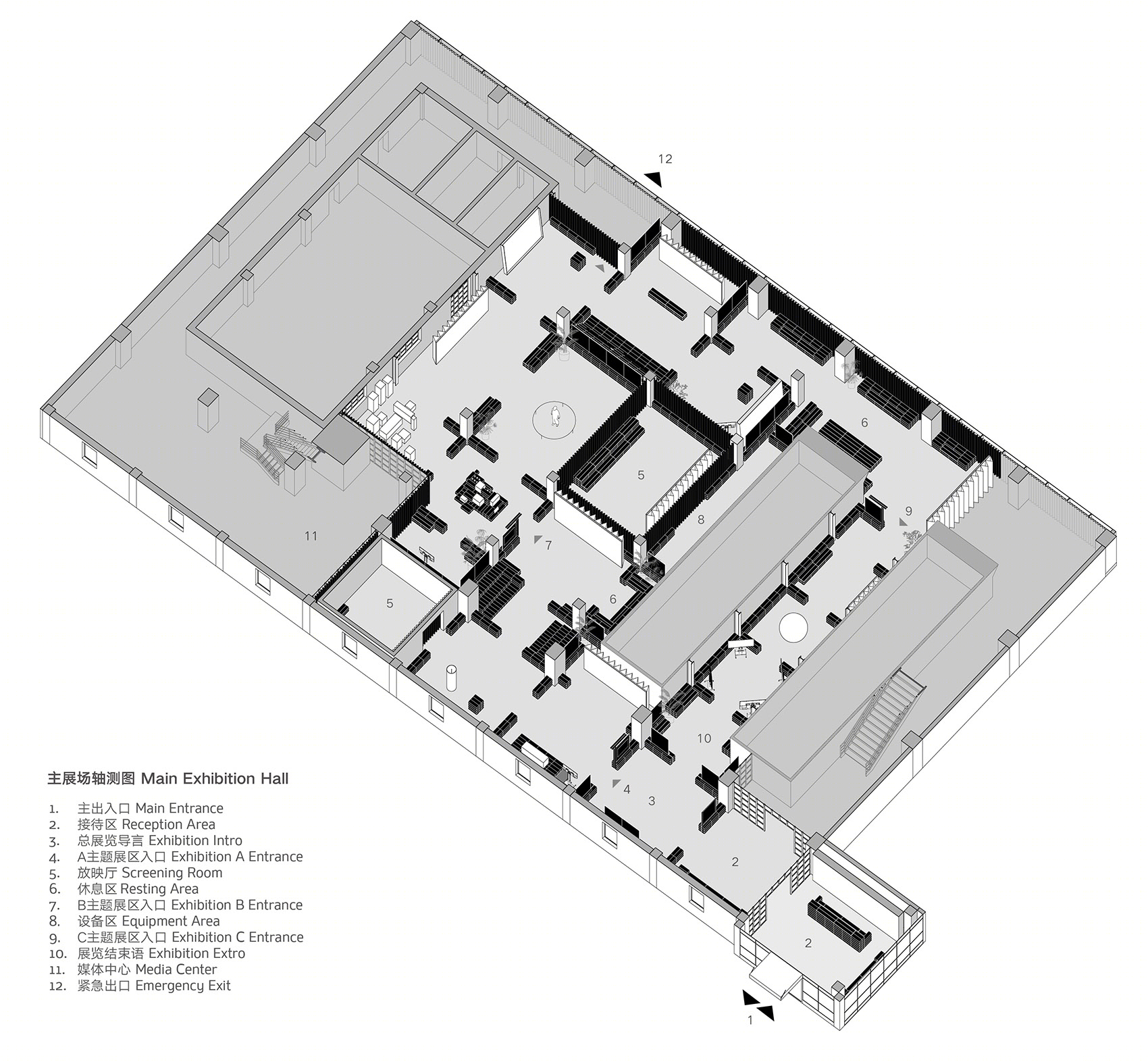 低成本环保的临时展览空间设计丨中国北京丨UK Studio-67