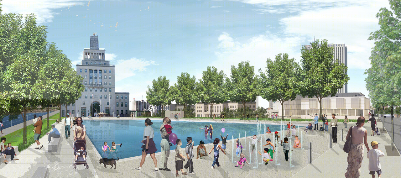 美国 Cedar Rapids 滨河重建工程-26
