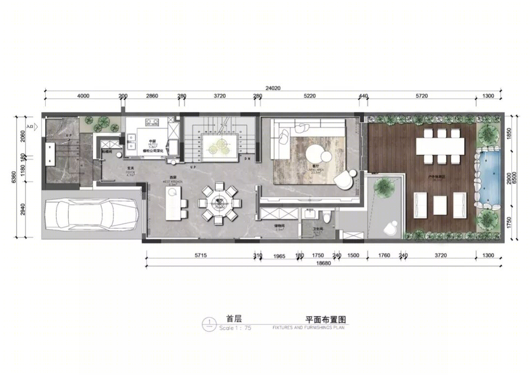 东莞现代简约别墅空间，六品设计诠释温暖时光-12