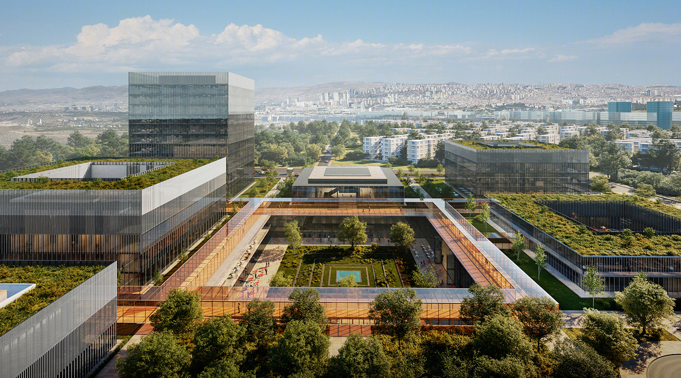 土耳其 Tapu Kadastro 建筑室内设计丨Yazgan Design-5