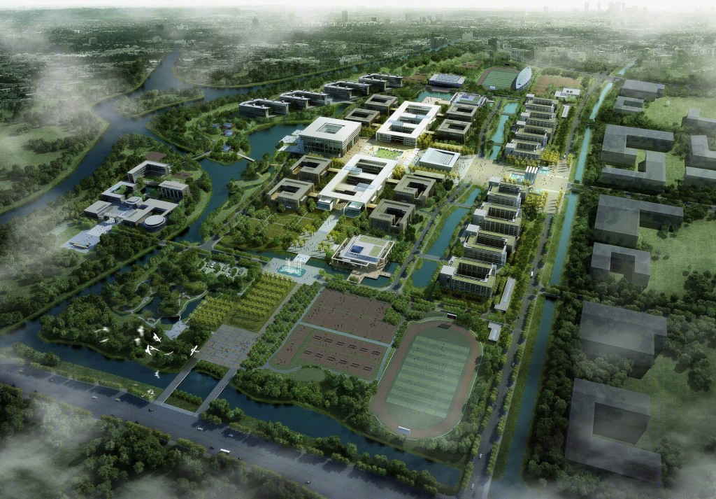 江苏常州大学现代简约校园设计-18