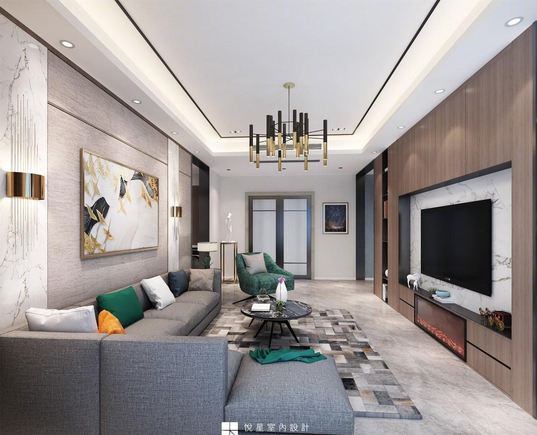 复式新作-儒雅东方邂逅意式轻奢-13