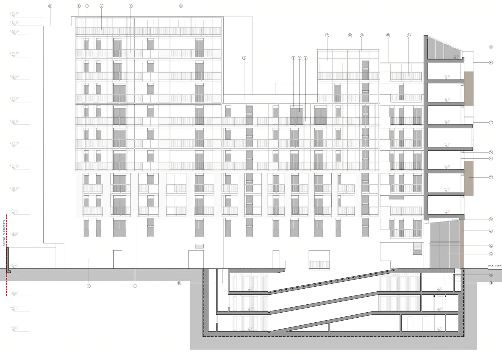 米兰 Selene 公寓楼丨意大利米兰丨Degli Esposti Architetti-48