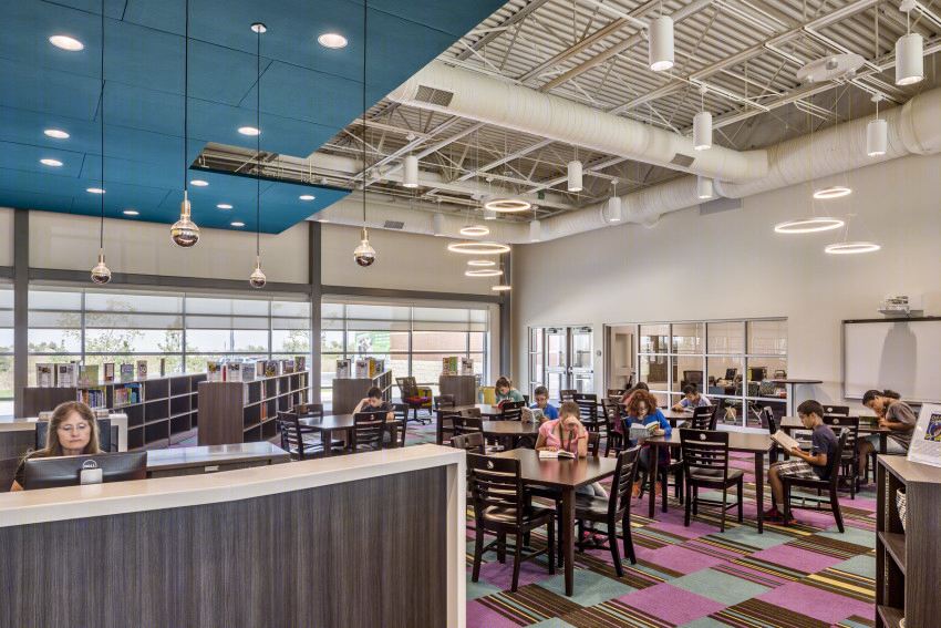 美国阿马里洛独立学校Travis六年级园区丨Dekker,Perich,Sabatini-17