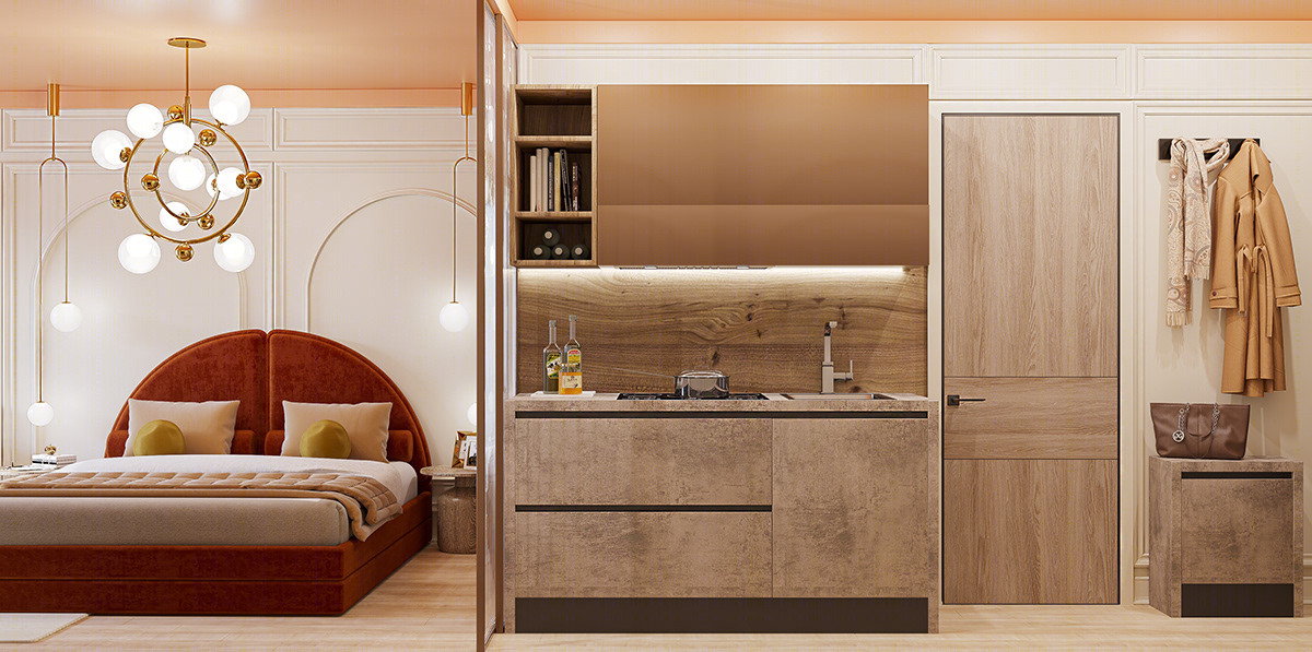 Anastasiya Gushchina丨酒店丨Germany Hotel Room Design-1