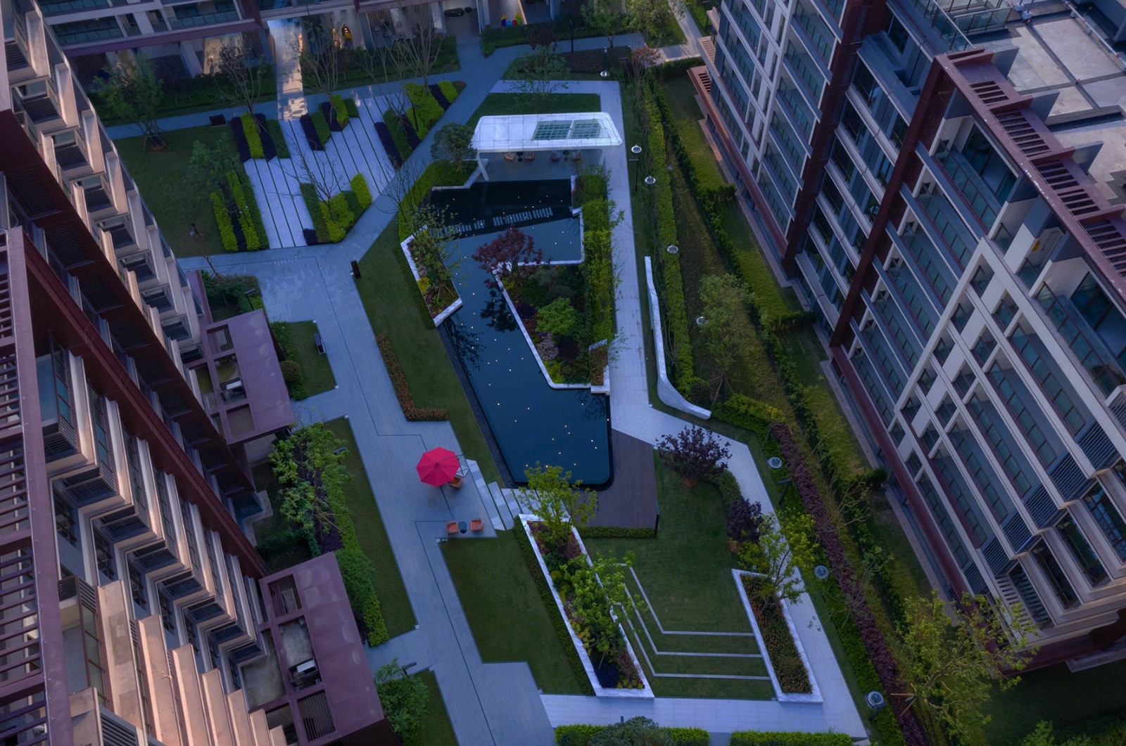 重庆龙湖开元·晶蓝住宅景观-17