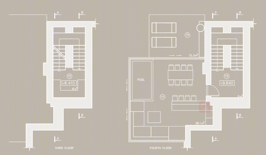 乌克兰 200㎡住宅变身现代四层公寓，Sergey Makhno Architects 打造自然艺术空间-18