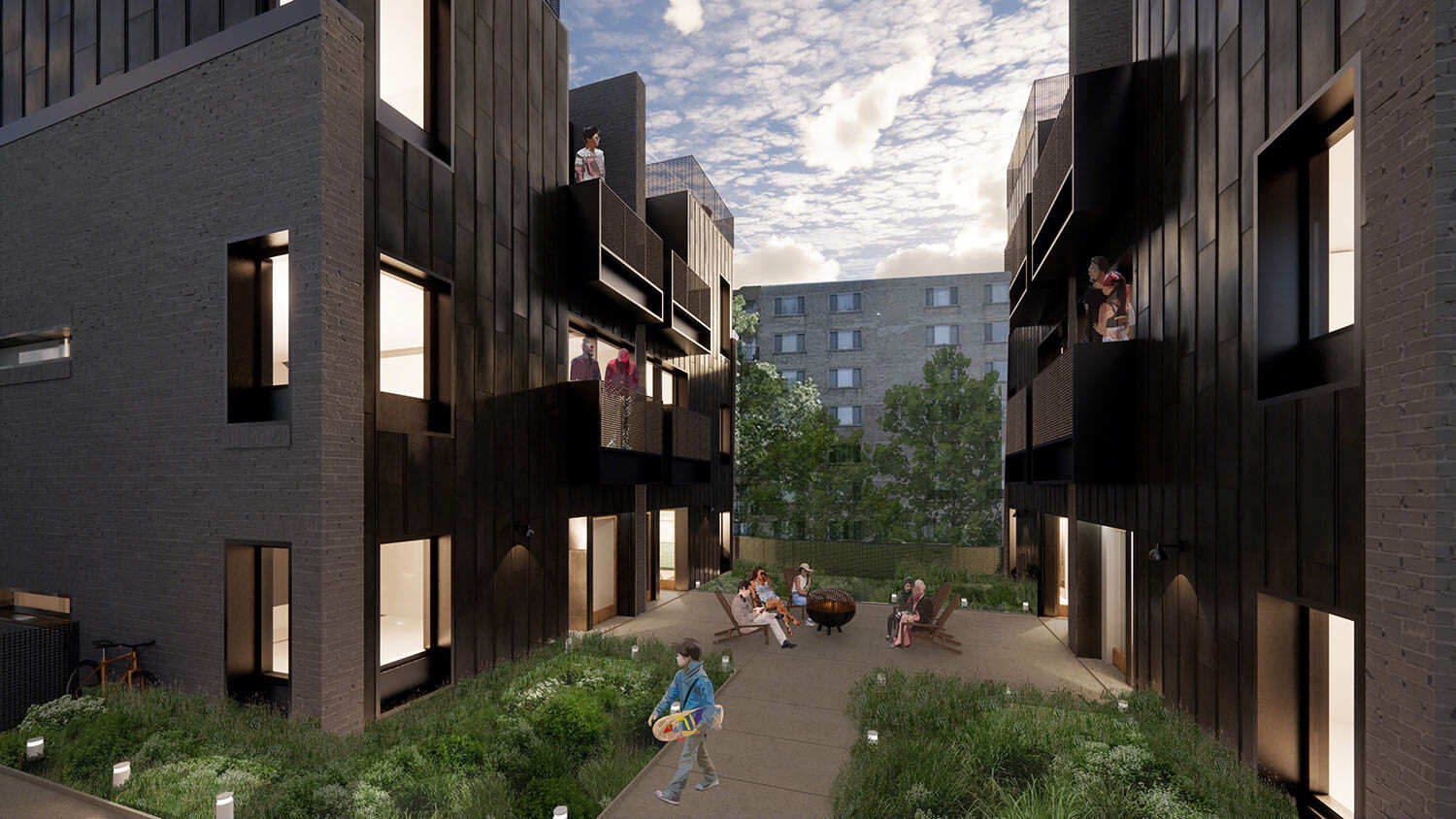 格瑞德建筑师事务所的“门户”别墅建筑丨马里丨GriD architects pc-14