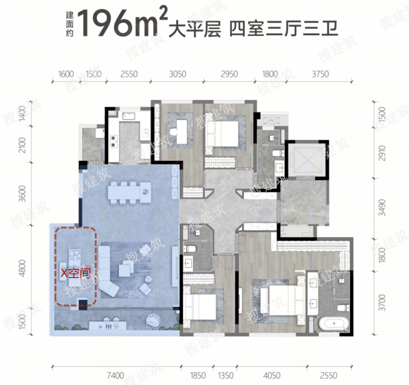 可变X空间 · 探索无限可能的居住体验丨搜建筑-21