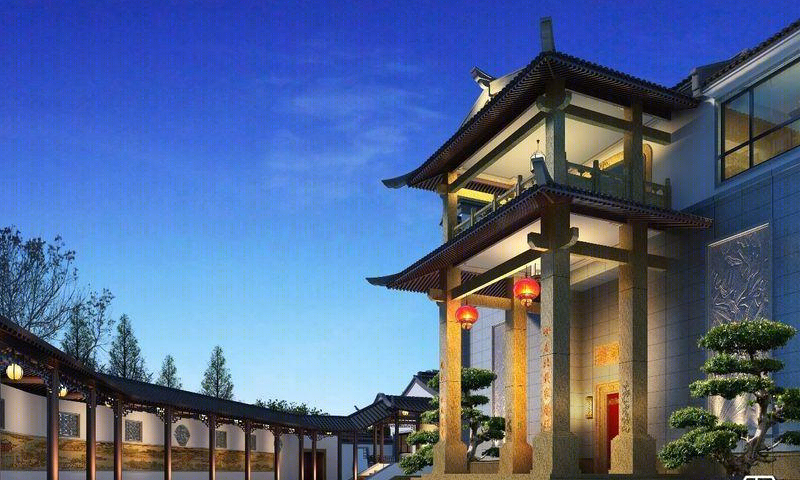 一心设计丨和园中式院落-13