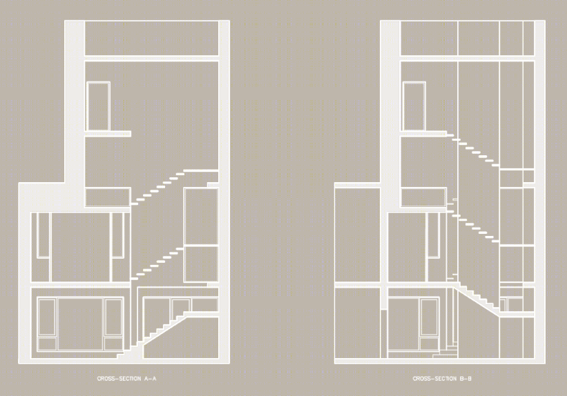 乌克兰 200㎡住宅变身现代四层公寓,Sergey Makhno Architects 打造自然艺术空间-20
