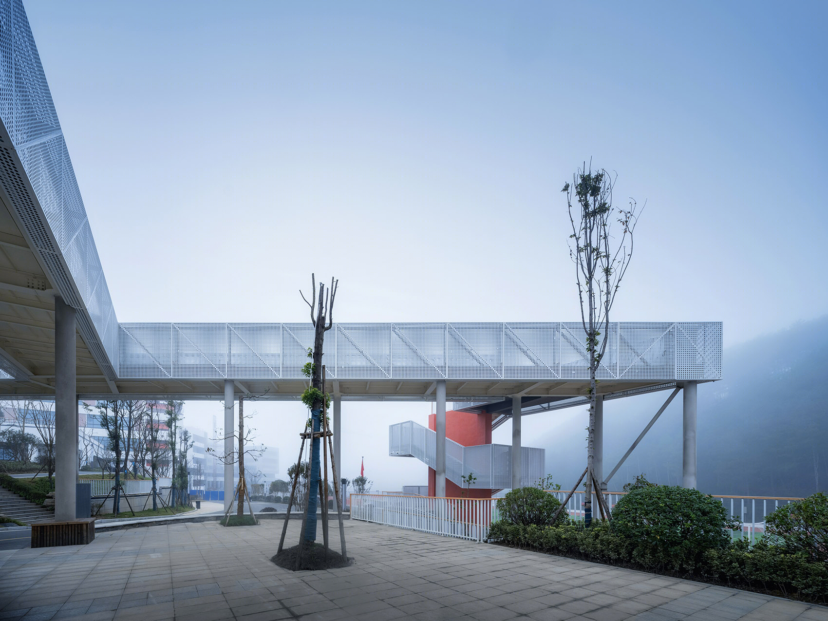 吉首中驰·湘郡礼德学校丨中国湘西丨山东建筑大学建筑城规学院象外营造工作室-61