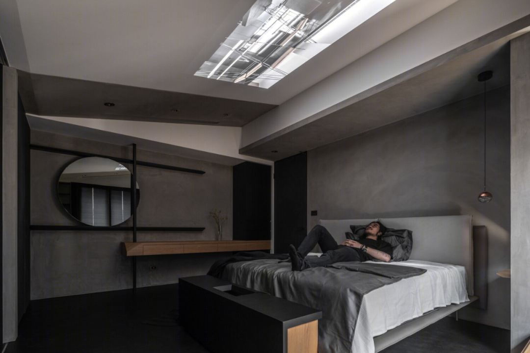 工业风极致魅力，122㎡Studio X4 设计案例解析-45