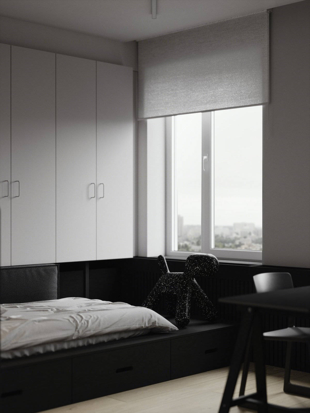 极简中性 LLKK interior 白俄罗斯明斯克住宅设计-13