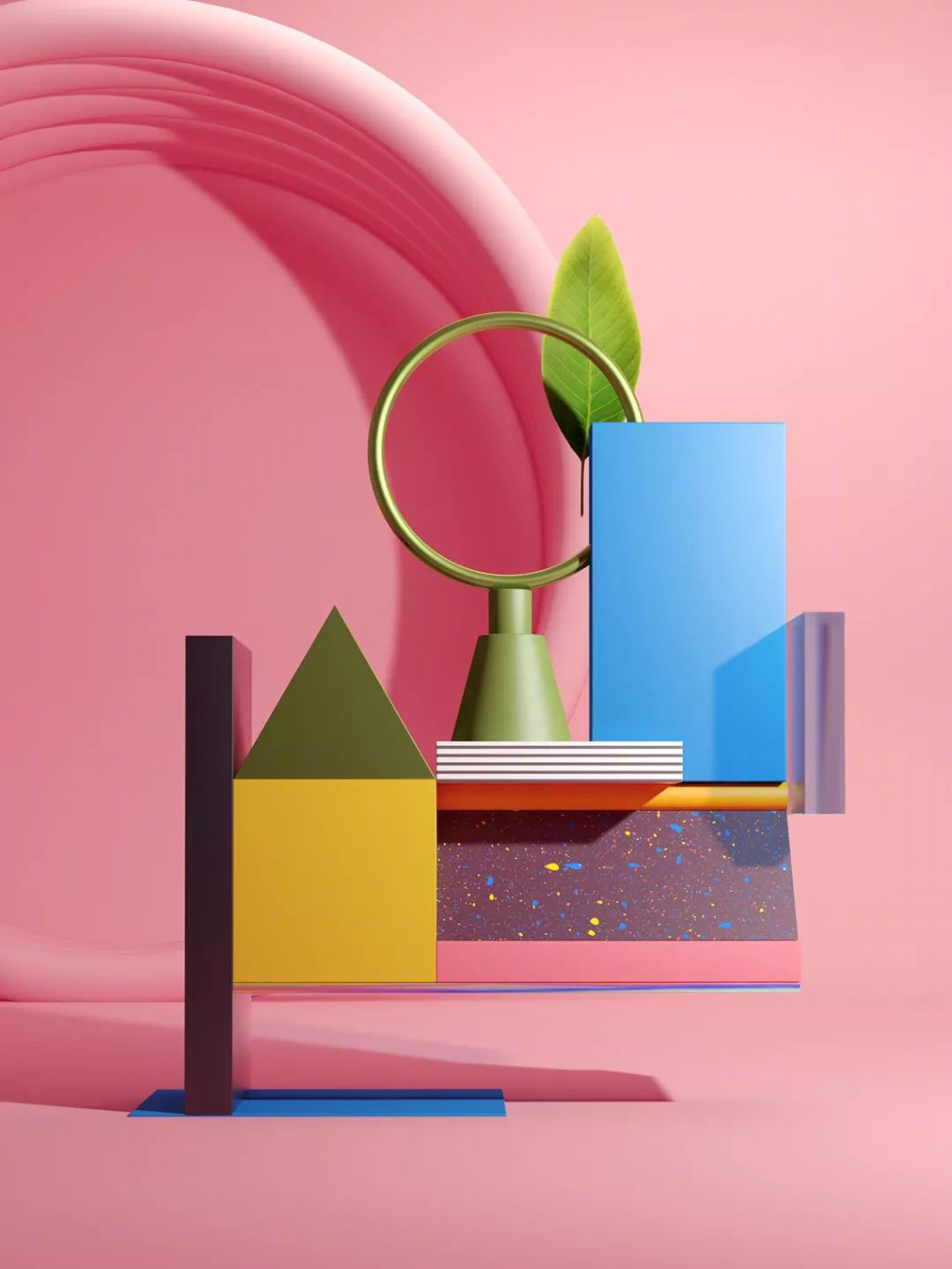 梦幻色彩的 3D 艺术盛宴-89