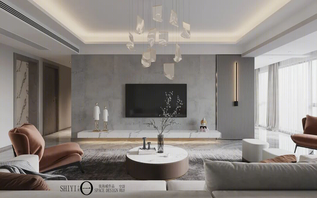 自由主义生活的温馨舒适空间设计丨十翼空间装饰-12