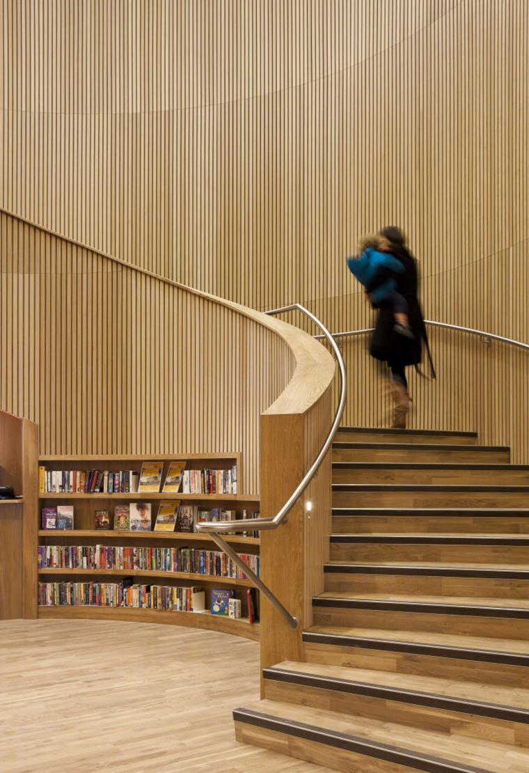 英国Canada Water图书馆丨CZWG Architects-25