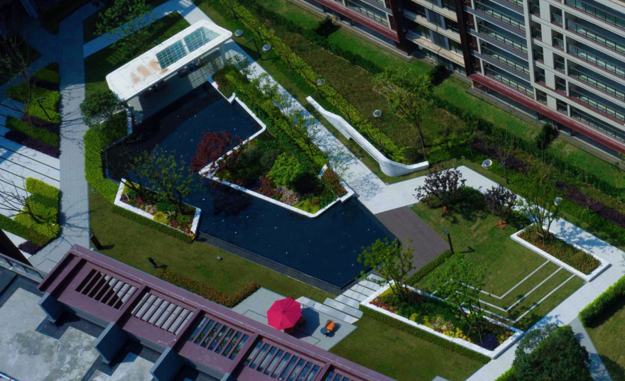 重庆龙湖开元·晶蓝住宅景观-18