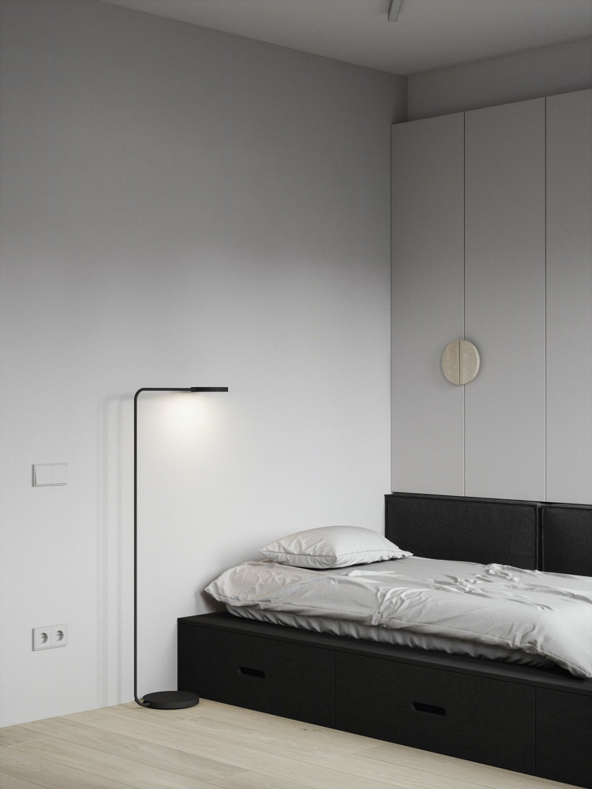 极简中性 LLKK interior 白俄罗斯明斯克住宅设计-14
