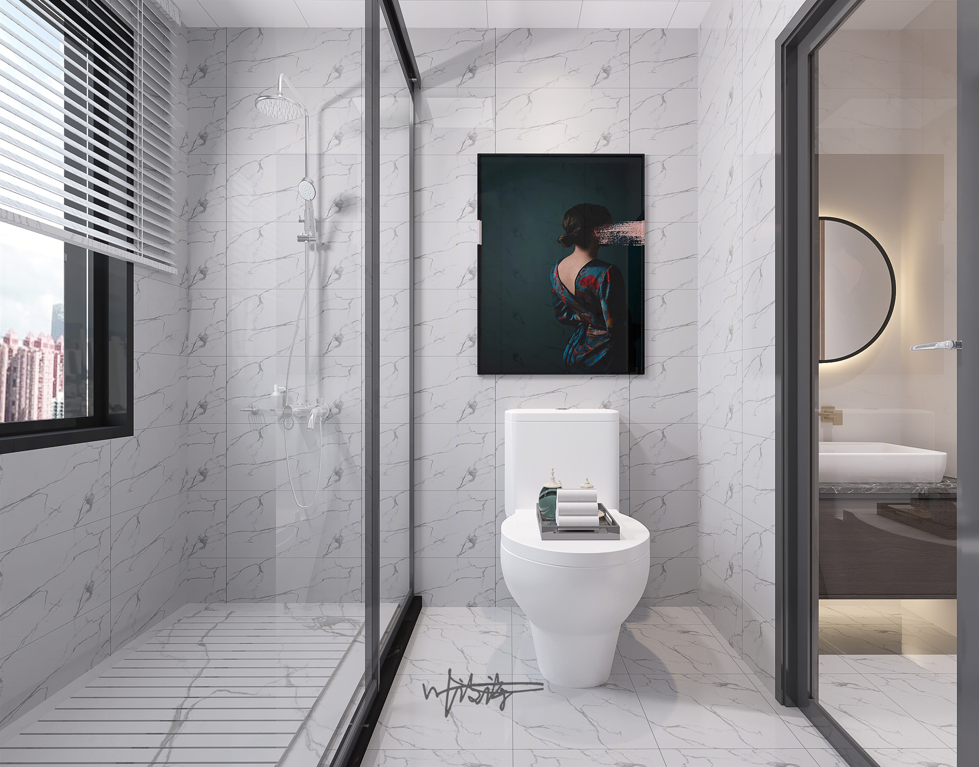 北欧风白色空间，净化心灵的优雅之作-6