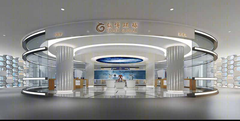 数博环球（岳阳）科技产业园总部办公大楼空间设计-18