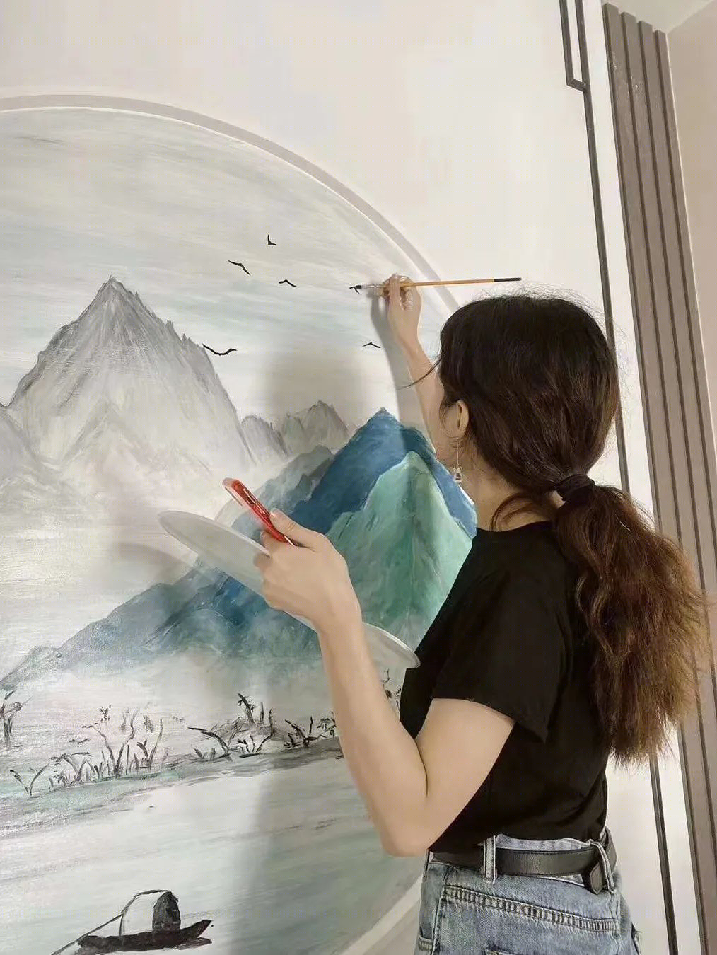 广州松风庭院 · 山水庭院的五层别墅生活丨中国广州丨居研设计-120