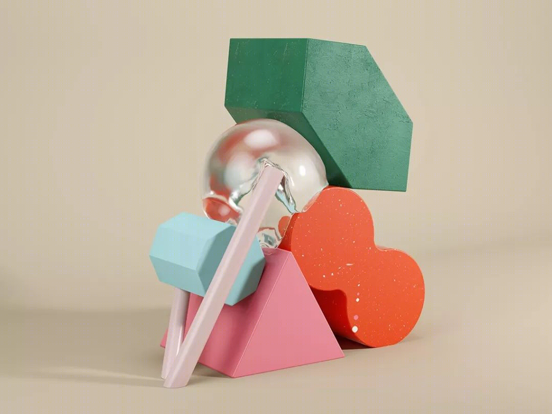梦幻色彩的 3D 艺术盛宴-91